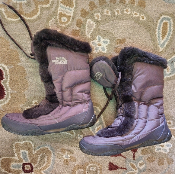 North Face Winter Boots sz 9 - Picture 1 of 5